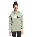 The North Face Women's Half Dome Pullover Hoodie, Tea Green, Small
