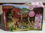 Calico Critters Adventure Tree House Bonus Gift Set CC2067 New Dmgd Box