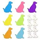 210 Sheets of Puppy Notes, with 8 Pieces of Puppy Paper Clips, Cartoon Animal Sticky Notes, Colorful Office Notes, Cute Sticky Notes, self-Adhesive memos, Suitable for Office and Home