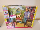 Barbie Farm Vet Horse Cow Sheep play set Career "You Can Be Anything" Barbie