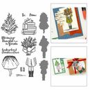 Skirt Girl Cutting Templates Metal Stamps Stencils Decoration Christmas To From