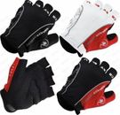 Castelli Rosso Corsa Bike Cycling Gloves Half Finger Mountain Bike Gloves