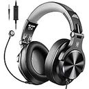 OneOdio A71D PC Headsets with Microphone, Multifunctional Headset with Boom Mic Studio Headphones for Mac Laptop Office Zoom Conference, Wired Over Ear Headset with Volume Control for Gaming