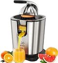 Eurolux Electric Citrus Juicer Power Pro - With 300 Watts of Power, This is The Most Powerful Juicer, for an Easy Smooth Juicing Experience | with Its New Updated Design