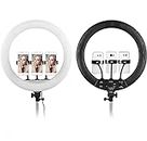 DecoreSany Professional 18 inch Big LED Ring Light with Color Modes Variant, Photo Video Shoot, Live Stream, Makeup & More, Compatible with iPhone/Android Phones & Cameras