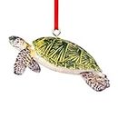 D4DREAM Sea Turtle Ornaments for Christmas Tree Green Turtle Christmas Ornaments for Kids Turtle Hanging Ornaments Decorations Turtle Ornament Gifts for Kids Adults Turtle Lovers Car Window Decoration