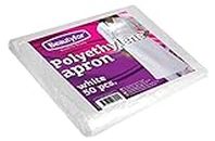 Pack of 50 Disposable Polyethylene Aprons for manicure & beauty treatments (130x90 cm) 15 mrk