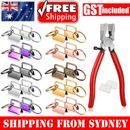 60Pcs 25mm DIY Craft Key Fob Keychain Hardware With Pliers Wristlets Tail Clip  