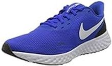 NIKE Women's Revolution 5, Men's Running Shoes, Racer Blue White Black, 13 UK