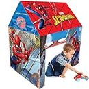 itoys Marvel Spiderman Tent House for Kids Jumbo Size Light Weight Water Resistant Play Tent for Kids 2+ Years Old Boys - BIS Certified