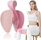 Drofail Hip Trainer Thigh Master Kegel Exercises Device for Women Men Arms Legs Buttocks Strength Training Clip Sculptor Machine Applicable for Yoga Floor Muscle and Inner Thigh Training - Pink Color