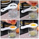 Kitchen Tool Gadgets Egg Yolk White Separator Divider Sieve Convenient Hold E9S6