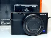 Sony Cyber-shot DSC-RX100 Mk3 Digital Camera, 20.1mp, 1" sensor, 4K video