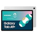 Samsung Galaxy Tab A9+ Tablette Android, 64 Go de Stockage, Grand écran de 11", Wifi, Son 3D, Argent (version FR)
