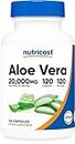 Nutricost Aloe Vera 100mg, 120 Capsules - Gluten Free, Non-GMO, Vegan Friendly
