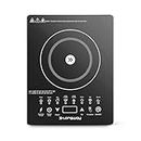 Longway Touchcook IC 2000 Watt Induction Cooktop with Auto Shut-Off & Over-Heat Protection | (Black, Touch Button)