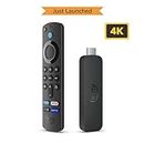 All-new Amazon Fire TV Stick 4K streaming device, ultra-cinematic 4K streaming, supports Wi-Fi 6, Dolby Vision/Atmos, HDR10+