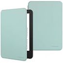 MoKo Case Fits 6" All-New Kindle (11th Generation-2022 Release), Lightweight Shell Cover with Auto Wake/Sleep for Kindle 2022 11th Gen e-Reader, Agave Green