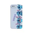 HUYGHAVO Cute Case for iPhone 7/8/SE Case,Cartoon Design Soft TPU Protective Compatible with iPhone 7/8/SE Case 4.7 inch,Kawaii Case for Girls Boys Women Gifts (Light Blue, for iPhone 7/8/SE)