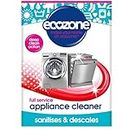 Ecozone Full Service Appliance Cleaner, Washing Machine & Dishwasher Maintenance, Ultra Deep Machine Clean, Sanitiser Deodoriser & Descaler, Limescale Remover Detergent, Natural Vegan Eco Friendly