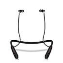 NECKTECH NT-95 | 250 Mah Bluetooth Neckband/Headset with 5 Voice Changer Sound, Noise Reduction, 130 Hour Standby Time (Black, True Wireless)