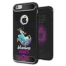 MTT Officially Licensed Disney Princess Printed Tough Armor Back Case Cover for Apple iPhone 6s & 6(D5029)