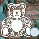 Bear Animal Metal Cutting Die Scrapbooking Dies Troqueles Stencil Crafts DIY