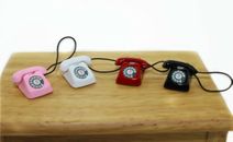 Doll House Accessories 1:12th Miniature - 1 Telephone 