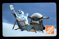 THE HOME DEPOT Snowman Having a Barbeque ( 2007 ) Gift Card ( $0 )