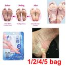 1-5pair Exfoliating Peel Foot Mask Baby Soft Feet Remove Callus Hard Dead Skin