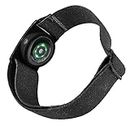 YIN SONG Elastic Loop Nylon Armband Compatible with Polar OH1/Verity Heart Rate Sensor Replacement Strap - Black
