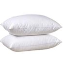 Almohadas de cama de fibra hueca de polialgodón no alergénicas, almohadas para dormir de lado suave