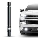 RONIN FACTORY Truck Radio Antenna Accessory for Chevy Silverado & GMC Sierra Accessories (2014+) - Anti Theft - Carwash Safe - Short Replacement Antenna (5 Inch Flexible)