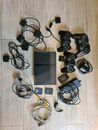 Sony PlayStation 2 Schwarz Slim mit 10 Spielen und Zubehörpaket / Ps2 Paket