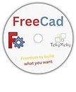 FreeCAD - 2D 3D CAD - Uses AutoCAD DWG File - Computer Aided Design Software DVD
