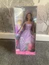  Sehr selten 2001 Barbie Puppe Schöne und das Biest 'Die Rose' Prinzessin Sammler