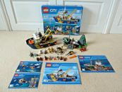 Lego City Deep Sea Exploration Vessel Set 60095 Complete