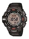 Casio Men's Pro Trek PRG-270-1 Tough Solar Triple Sensor Multifunction Digital Sport Watch, Black, No Size, Chronograph,Digital,Quartz Movement