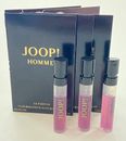 3x Joop! Le Parfum Men Sample Vial 0.06 oz 2 ml Eau De Parfum Spray On Card