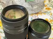 Sony A Mount Lenses 4.5 - 5.6/75-300 and 3.5-5.6/18-70