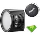 Godox H200R Ring Flash Head for AD200 AD200 Pro, 200ws Strong Power and Natural Light Effects for Godox AD200 Pocket Flash with Storage Box