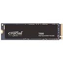 Crucial T500 1TB Gen4 NVMe M.2 Internal Gaming SSD, Up to 7300MB/s, Laptop & Desktop Compatible + 1mo Adobe CC All Apps - CT1000T500SSD8