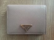 Prada Women's Pink Small Saffiano Leather Wallet - Size One Size - Bags & Luggag