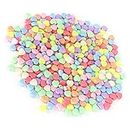 Ubervia® 500PCS Craft Beads, Clothing Accessories Exquisite Craftsmanship Durable Crafts Supplies for DIY Clothing Accessories Materials
