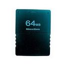 ELECTROPRIME 2X(New 64MB Memory Save Card for Playstation 2 PS2 Console Game J5C2)