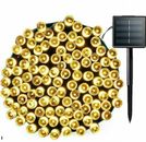 200 LED Solar String Lights 72FT Warm White 8 Modes Auto On/Off Xmas Decorations