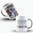 CRAFT MANIACS Taylor Swift The ERAS Tour Printed 330 ML Tea/Coffee Mug for SWIFTIES | Microwave & Dishwasher Safe