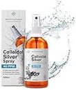 Colloidal Silver Spray 100mL ● 40 PPM ● Superior Concentration, Smaller Particles, Better Results ● Ecocert Cosmos Natural Certified ● Institut Katharos
