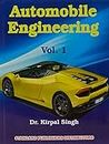 Automobile Engineering Vol-1 Pb