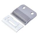 Replacement Clipper Blade Compatible with W-AHL #30-15-10 Pro Ion, Iron Horse, Show Pro Plus, U-Clip, and Deluxe U-Clip，Professional Pet Animal Dog Standard Adjustable Blade Set